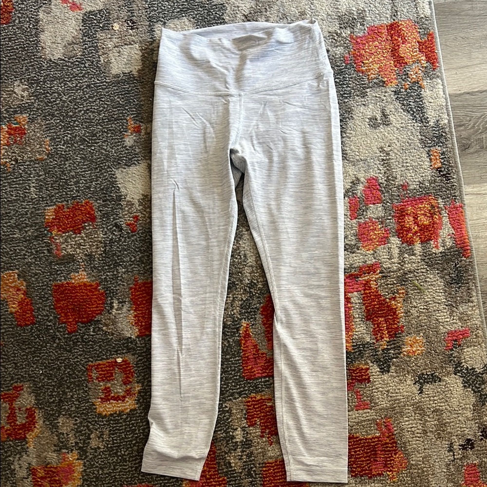 Lululemon Athletica Gray High Waist Leggings
